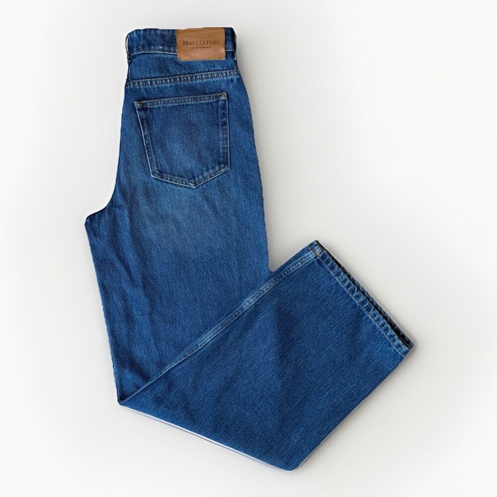 Marc O'Polo Sodra Jeans Women's 28 Blue Wide Leg High Rise Party New York